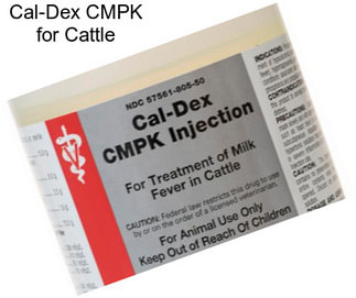 Cal-Dex CMPK for Cattle