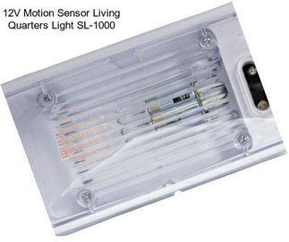 12V Motion Sensor Living Quarters Light SL-1000