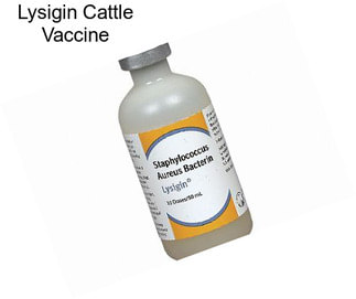 Lysigin Cattle Vaccine