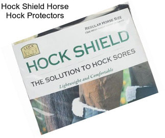 Hock Shield Horse Hock Protectors