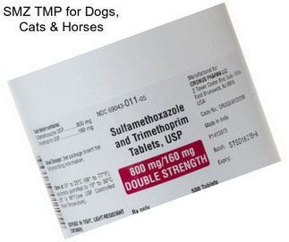 SMZ TMP for Dogs, Cats & Horses