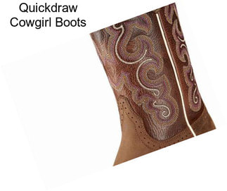 Quickdraw Cowgirl Boots