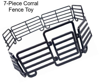 7-Piece Corral Fence Toy