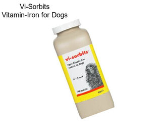 Vi-Sorbits Vitamin-Iron for Dogs