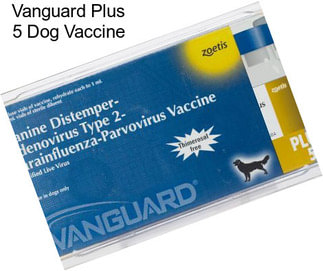 Vanguard Plus 5 Dog Vaccine