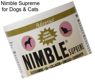 Nimble Supreme for Dogs & Cats