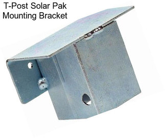 T-Post Solar Pak Mounting Bracket