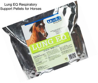 Lung EQ Respiratory Support Pellets for Horses