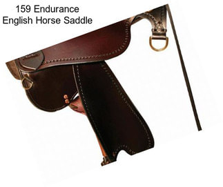 159 Endurance English Horse Saddle