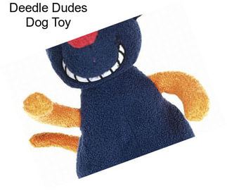 Deedle Dudes Dog Toy