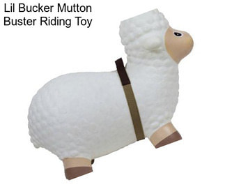 Lil Bucker Mutton Buster Riding Toy