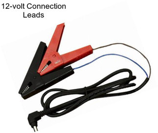 12-volt Connection Leads