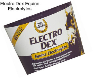 Electro Dex Equine Electrolytes