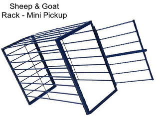 Sheep & Goat Rack - Mini Pickup