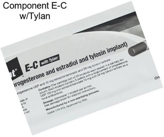 Component E-C w/Tylan