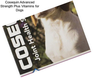 Cosequin Advanced Strength Plus Vitamins for Dogs