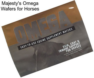 Majesty\'s Omega Wafers for Horses