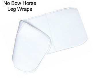 No Bow Horse Leg Wraps