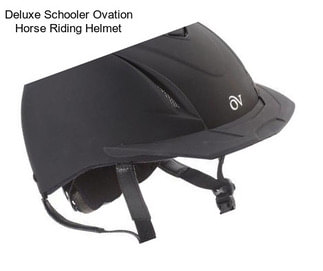 Deluxe Schooler Ovation Horse Riding Helmet