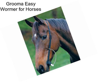 Grooma Easy Wormer for Horses