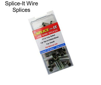 Splice-It Wire Splices