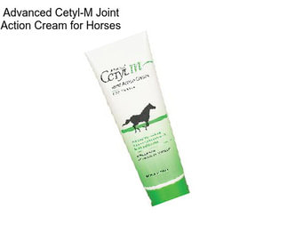 Advanced Cetyl-M Joint Action Cream for Horses