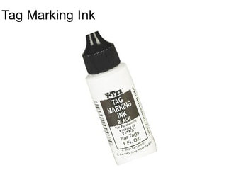 Tag Marking Ink