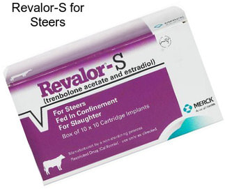 Revalor-S for Steers