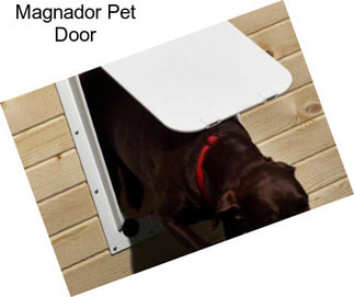 Magnador Pet Door