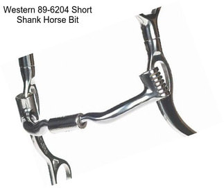 Western 89-6204 Short Shank Horse Bit