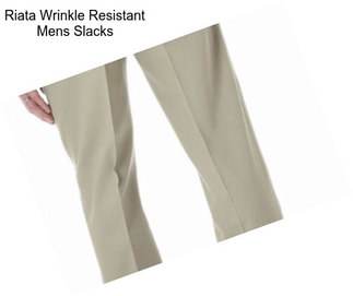 Riata Wrinkle Resistant Mens Slacks