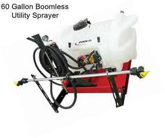 60 Gallon Boomless Utility Sprayer