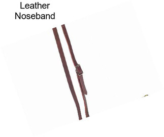 Leather Noseband