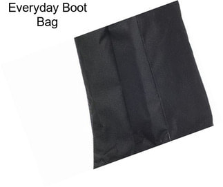 Everyday Boot Bag