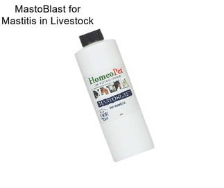 MastoBlast for Mastitis in Livestock