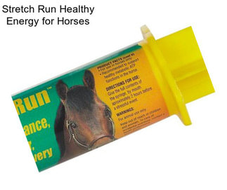 Stretch Run Healthy Energy for Horses