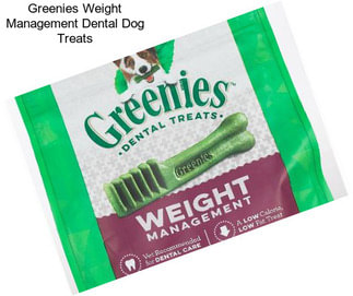 Greenies Weight Management Dental Dog Treats