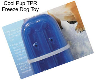 Cool Pup TPR Freeze Dog Toy