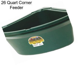 26 Quart Corner Feeder