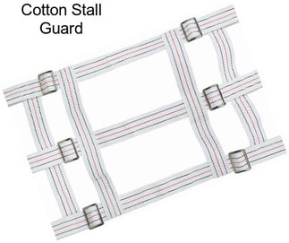 Cotton Stall Guard