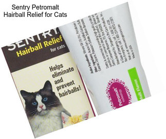 Sentry Petromalt Hairball Relief for Cats