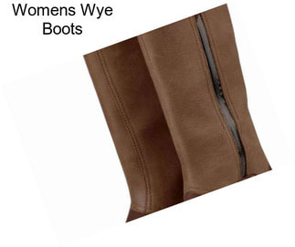 Womens Wye Boots