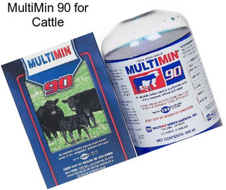 MultiMin 90 for Cattle