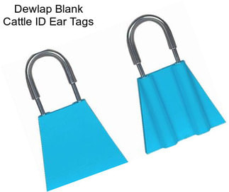 Dewlap Blank Cattle ID Ear Tags