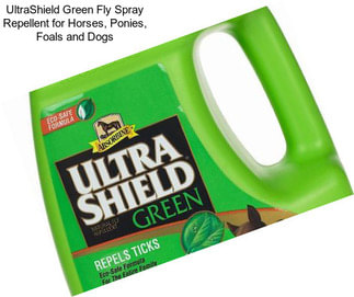 UltraShield Green Fly Spray Repellent for Horses, Ponies, Foals and Dogs