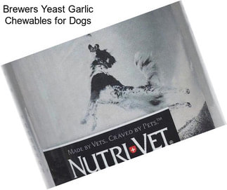 Brewers Yeast Garlic Chewables for Dogs