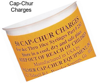Cap-Chur Charges