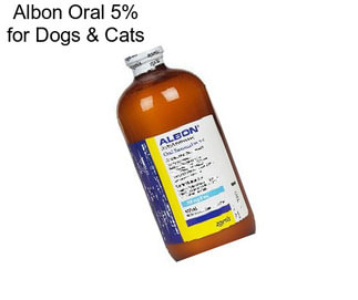 Albon Oral 5% for Dogs & Cats