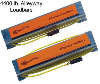 4400 lb. Alleyway Loadbars