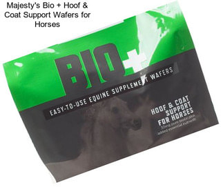 Majesty\'s Bio + Hoof & Coat Support Wafers for Horses